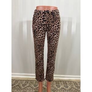 HUDSON Nico Cigarette Animal Print Ankle Jeans Sz 27